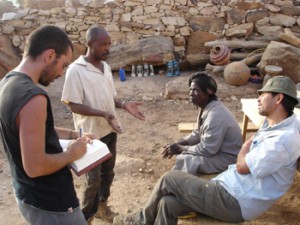 Ethnobotanic survey at Gologou.